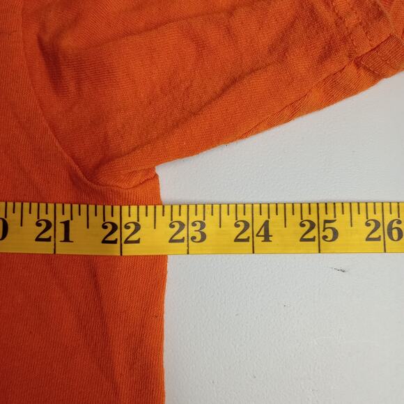 Retro D.A.R.E. Men’s T-Shirt Orange Cotton Graphic XL Tee - Picture 4 of 6